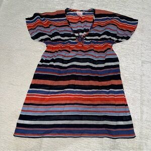 Striped Kids Dress - Multicolor